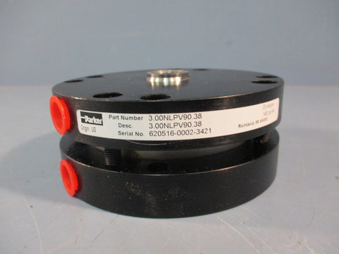 Parker 3.00NLPV90.38 Double-acting compact pneumatic cylinder 145psi Air