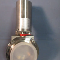 ALFALAVAL TriClamp Butterfly Valve,Pneumatic Actuator LKB53A67004AFY316L