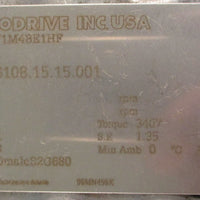 Sew Eurodrive S67DRS71M4BE1HF Gearmotor 190.11:1 Ratio 0.75HP 13/8" Shaft Dia