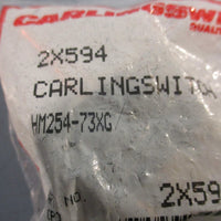 Carling Technologies HM25473XG Switch 2X594 10A/15A Lot of 5