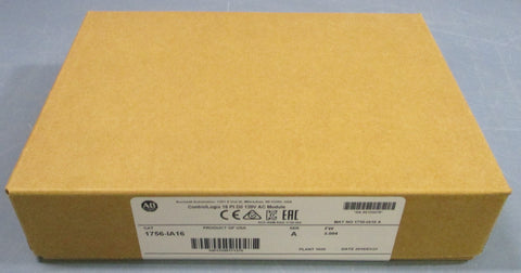 Allen Bradley 1756IA16 Ser A 3.004 ControlLogix 16Pt D/I 120V AC Module Sealed*