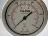 Tel-Tru M011980 0007 Commercial Pressure Gauge 0-100 PSI 0-7 bar