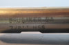 Brubaker 7/8" HSS 9A 3 Flute 1-7/8" LOC Professionally CNC Resharpened End Mill