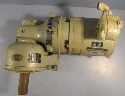 US Motors F-4837-04-294 Gearmotor 62-06892-3645 Syncrogear Reducer 1-1/2" Shaft