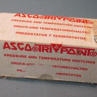 ASCO TRI POINT PA20A PNEUMATIC PRESSURE SWITCH 125/250 VAC