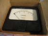 Simpson Analog Panel Meter, Black Spade Type Pointer, AC Current, 0A to 5A 01330
