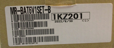 Mitsubishi MR-BAT6V1SET-B Backup Battery Unit Battery and Holder 6V
