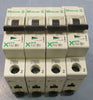 (Lot of 4) Moeller Xpole FAZ-S1/1 Supplementary Circuit Breaker 277VAC, 10kA