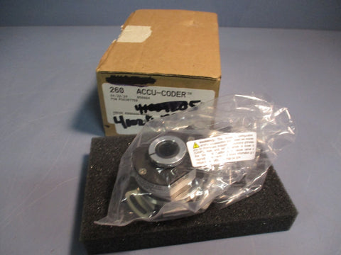 Accu-Coder Incremental Encoder Products 260-N-R-98-H-0400-R-HV-1-SMK-NF-2-CE