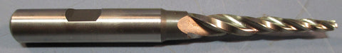 Weldon 3° Tapered End Mills T34M2 1/8" DIA 3/8" SHK 11/2" LOC USA