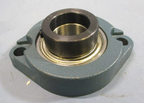 (Lot of 2) Ambaflex 2 Bolt Flange Block Bearing 13/16" Bore SA206