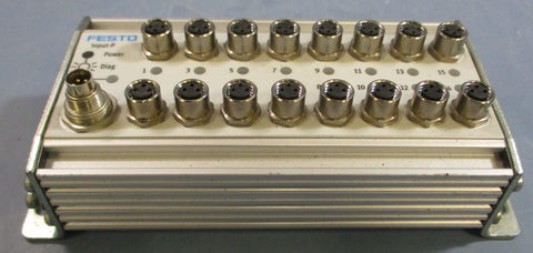 (Lot of 3) Festo CPE16M8 Fieldbus Input Module 16 Port 18205 WN07