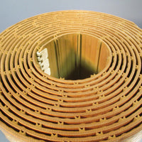 Belt, Rib Top, Square Ends, Amber Gum 436068