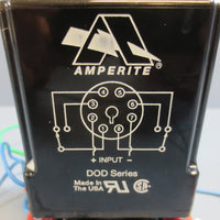 Amperite DOD Timer 0.6-60 Sec W RB08-PC 600V 10A Amp 8 Pin Relay Socket Used