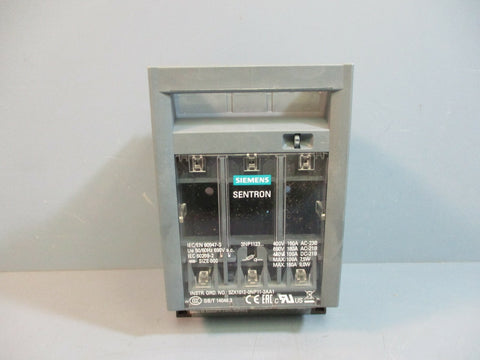 Siemens 3NP11231CA20 Fuse Switch Disconnector 3pole 160A NEW