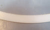 Lot of 3 White Teflon Gasket Ring 1/16" Thick, 10-1/8" ID, 10-7/8" OD NWOB