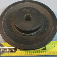 Martin BK40 1/2 Single Groove VBelt Pulley 1/2" Bore 3.953" OD NIB