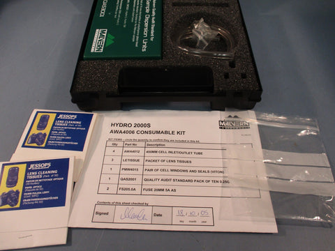 Malvern Instruments Hydro 2000S AWA4006 Consumable Kit