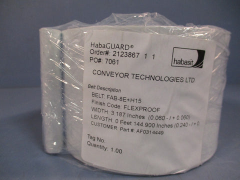 HabaGUARD Conveyor Belt FAB8E+H15