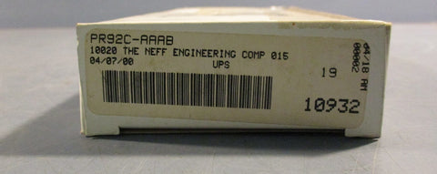 Mac Valves Inc PR92CAAAB Pneumatic Valve Single Solenoid 080 PSI