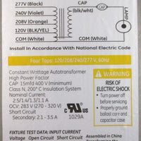 GE 63077 Metal Halide Ballast Kit 120/208/240/277V GEM250MLTAA35 250W