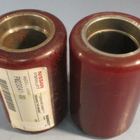 Nissan PM23041-00 Polyurethane Load Wheel for Pallet Jack 3-1/4" x 5" (Lot of 2)