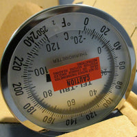 Tel Tru Theromometer AA475R 1/2" Npt 0/250 Fc 12" Stem 47101214