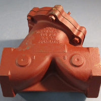 Aquamatic V42H-0021-00000 Cast Iron Y-Pattern Diaphragm Valve F150 2-1/2" 125PSI