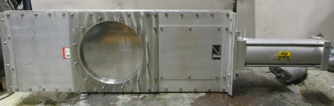 Salina Vortex M600x141/2M Gate Valve 14" w/ DAC60ABM Pneumatic Cylinder