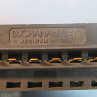 Buchanan 1771-WG AB21WXM Field Wiring Arm 21 Screw Posts Used