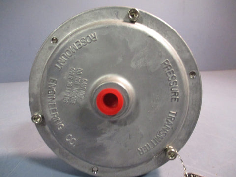 Rosemount RMT Model 140 A1C2 Pressure Transmitter Pressure Range 05000 PSI
