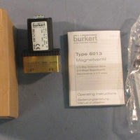 Burkert 00125304 Solenoid Valve 230V 50Hertz 6013 A 3.0 FKM MS