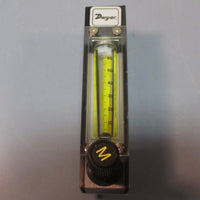 Dwyer Flowmeter 65mm Flow Meter with "M" Dial Used