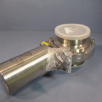 ALFALAVAL TriClamp Butterfly Valve,Pneumatic Actuator LKB53A67004AFY316L