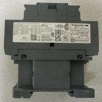 Schneider Electric LC1D38U7 TeSys Control Contactor 3 Poles 38 A 20 HP 480 V