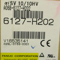 Fanuc aiSV 10/10HV A06B6127H202 Servo Amplifier Ser E 565679V Input, 2.1kW