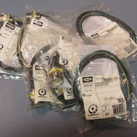 Hubbell RM1004PA001 Linkosity Male Receptacle Straight Brass Shell Lot of 7