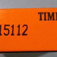 Timken 15112 Inner Bearing Wheel Bearing Cone Bore 1 1/8", Cone Width 13/16"