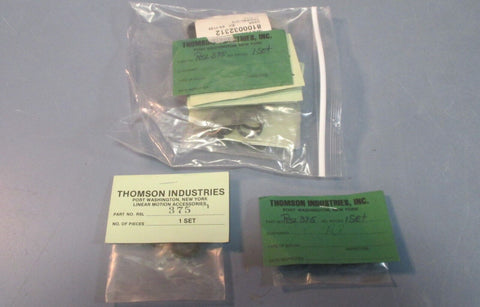 Lot 8 Thomson Industries 375 Mount Seal Kit 5/8" ID, 5 Piece Kit NIB