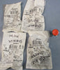 (Lot of 5) Schneider Telemecanique ZB4BP4 Red Spring Return Push Button 37143