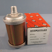 Atomuffler Model No. M00 Pipe Size 3/8" N.P.T. Muffler