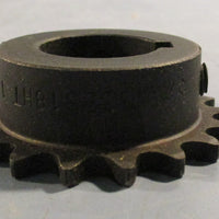 Martin 35BS18HT Single Row Roller Chain Sprocket 3/4" Bore 18 Teeth
