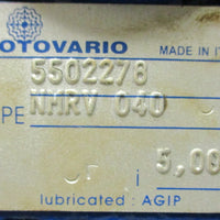 VEM Motor KPER 71 G 4 w/ Motovario NMRV 040 Gearbox 3PH 0.37kW
