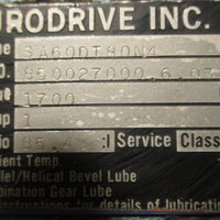 Sew Eurodrive SA60DT80N4 Gearmotor DFT80N4 1700RPM 1HP 85.4:1 1-7/16" Bore