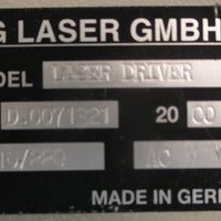 IrePolus Group Laser Driver 2000 110/220 Volt AC IPG Laser GMBH