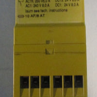 Pilz PNOZ X3 Safety Relay 774318 230VAC 24VDC 2.5W 3n/o 1n/c 1so