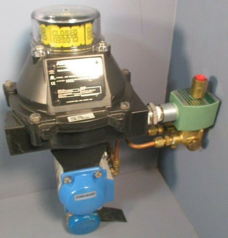 Jamesbury Valve With VPVL100 Air Actuator & Asco Position Indicator Type 4, 4X