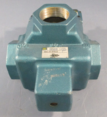 Mac 51C-31-610JJ 3-Way Pneumatic Directional Control Valve Vac to 150 PSI 24VDC