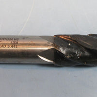 Putnam HS 1" Lead 5.441 Professionally CNC Resharpened End Mill Used