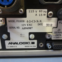 Analogic Weight Indicator Display Load Cell ITG3030I2C3XX 12V EXC 115V 60Hz